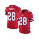 Men Nike Buffalo Bills #28 E.J. Gaines Limited Red Rush Vapor Untouchable NFL Jersey