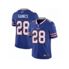 Men Nike Buffalo Bills #28 E.J. Gaines Royal Blue Team Color Vapor Untouchable Limited Player NFL Jersey