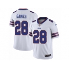 Men Nike Buffalo Bills #28 E.J. Gaines White Vapor Untouchable Limited Player NFL Jersey