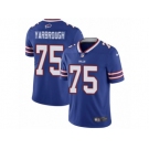 Men Nike Buffalo Bills #75 Eddie Yarbrough Royal Blue Team Color Vapor Untouchable Limited Player NFL Jersey