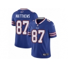 Men Nike Buffalo Bills #87 Jordan Matthews Royal Blue Team Color Vapor Untouchable Limited Player NFL Jersey