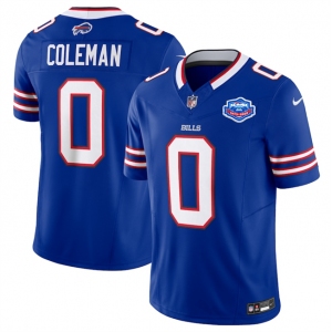 Men's Buffalo Bills #0 Keon Coleman Blue 2025 F.U.S.E. With Farewell Patch Vapor Untouchable Limited Football Stitched Jersey