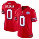 Men's Buffalo Bills #0 Keon Coleman Red 2025 F.U.S.E. With Farewell Patch Vapor Untouchable Limited Football Stitched Jersey