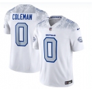 Men's Buffalo Bills #0 Keon Coleman White 2025 F.U.S.E. “Rivalries” Vapor Limited Football Stitched Jersey