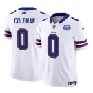 Men's Buffalo Bills #0 Keon Coleman White 2025 F.U.S.E. With Farewell Patch Vapor Untouchable Limited Football Stitched Jersey