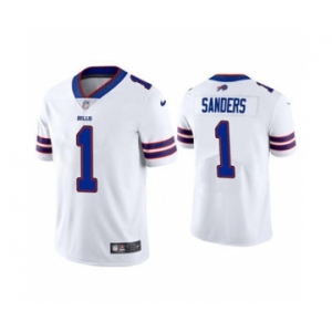 Men's Buffalo Bills #1 Emmanuel Sanders White Vapor Untouchable Limited Stitched Football Jersey