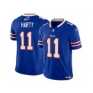 Men's Buffalo Bills #11 Deonte Harty Blue 2023 F.U.S.E. Vapor Untouchable Limited Football Stitched Jersey