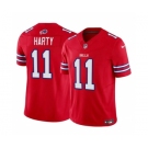 Men's Buffalo Bills #11 Deonte Harty Red 2023 F.U.S.E. Vapor Untouchable Limited Football Stitched Jersey