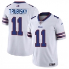 Men's Buffalo Bills #11 Mitch Trubisky White Vapor Untouchable Limited Football Stitched Jersey