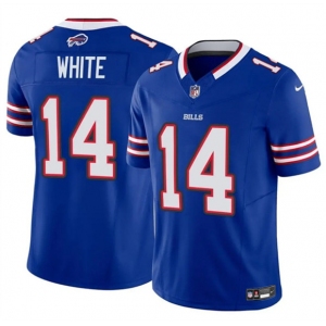 Men's Buffalo Bills #14 Mike White Blue 2025 F.U.S.E. Vapor Untouchable Limited Football Stitched Jersey