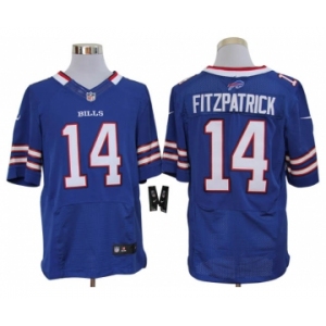 Men's Buffalo Bills #14 Ryan Fitzpatrick Blue Vapor Untouchable Limited Stitched Jersey