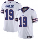 Men's Buffalo Bills #19 KJ Hamler White 2024 Vapor Untouchable Limited Stitched Football Jersey