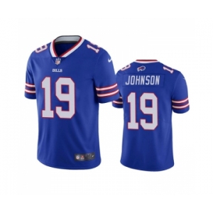 Men's Buffalo Bills #19 KeeSean Johnson Blue Vapor Untouchable Limited Stitched Jersey