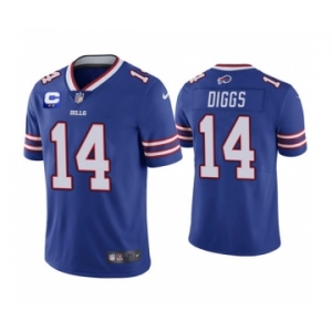 Men's Buffalo Bills 2022 #14 Stefon Diggs Royal Blue With 2-star C Patch Vapor Untouchable Limited Stitched NFL Jersey