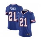 Men's Buffalo Bills #21 Jordan Poyer Blue Vapor Untouchable Limited Stitched NFL Jersey