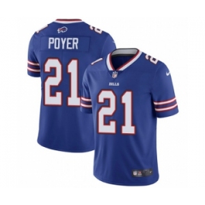 Men's Buffalo Bills #21 Jordan Poyer Blue Vapor Untouchable Limited Stitched NFL Jersey