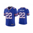 Men's Buffalo Bills #22 Matt Breida Blue Vapor Untouchable Limited Stitched Football Jersey