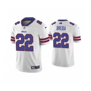 Men's Buffalo Bills #22 Matt Breida White Vapor Untouchable Limited Stitched Football Jersey