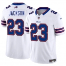 Men's Buffalo Bills #23 Dane Jackson White 2025 F.U.S.E. Vapor Untouchable Limited Football Stitched Jersey