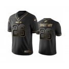 Men's Buffalo Bills #26 Devin Singletary Black 2019 Golden Edition Limited Stitched NFL Jersey