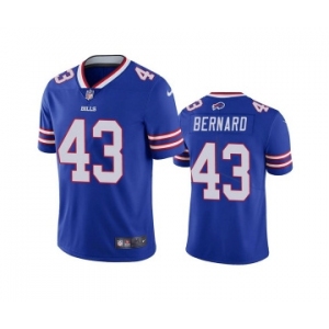 Men's Buffalo Bills #43 Terrel Bernard Blue Vapor Untouchable Limited Stitched Jersey
