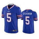 Men's Buffalo Bills #5 Marquez Stevenson Royal Vapor Untouchable Limited Stitched Jersey