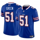 Men's Buffalo Bills #51 Kendrick Green Blue 2025 F.U.S.E. Vapor Untouchable Limited Football Stitched Jersey