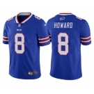 Men's Buffalo Bills #8 O. J. Howard Blue Vapor Untouchable Limited Stitched Football Jersey