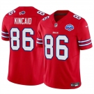 Men's Buffalo Bills #86 Dalton Kincaid Red 2025 F.U.S.E. With Farewell Patch Vapor Untouchable Limited Football Stitched Jersey