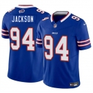 Men's Buffalo Bills #94 Landon Jackson Blue 2025 Draft F.U.S.E. Vapor Untouchable Limited Football Stitched Jersey