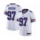 Men's Buffalo Bills #97 Mario Addison White Vapor Untouchable Limited Stitched Football Jersey