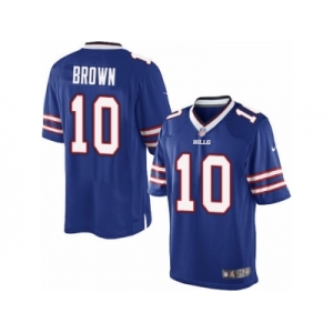 Men's Nike Buffalo Bills #10 Philly Brown Limited Royal Blue Team Color NFL Jersey