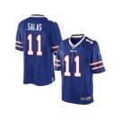 Men's Nike Buffalo Bills #11 Greg Salas Limited Royal Blue Team Color NFL Jersey