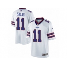 Men's Nike Buffalo Bills #11 Greg Salas Limited White NFL Jersey