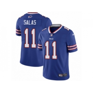 Men's Nike Buffalo Bills #11 Greg Salas Vapor Untouchable Limited Royal Blue Team Color NFL Jersey