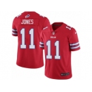 Men's Nike Buffalo Bills #11 Zay Jones Limited Red Rush NFL Jersey