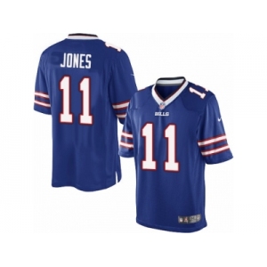 Men's Nike Buffalo Bills #11 Zay Jones Limited Royal Blue Team Color NFL Jerse