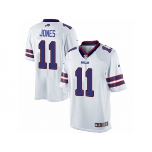 Men's Nike Buffalo Bills #11 Zay Jones Limited White NFL Jersey