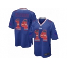 Men's Nike Buffalo Bills #14 Sammy Watkins Limited Royal Blue Strobe NFL Jersey