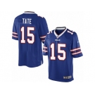 Men's Nike Buffalo Bills #15 Brandon Tate Limited Royal Blue Team Color NFL Jersey