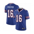 Men's Nike Buffalo Bills #16 Robert Foster Royal Blue Team Color Vapor Untouchable Limited Player NFL Jersey