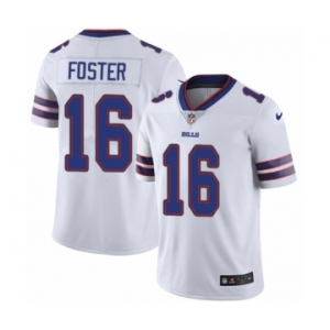 Men's Nike Buffalo Bills #16 Robert Foster White Vapor Untouchable Limited Player NFL Jersey