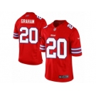 Men's Nike Buffalo Bills #20 Corey Graham Limited Red Rush NFL Jersey