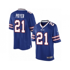 Men's Nike Buffalo Bills #21 Jordan Poyer Limited Royal Blue Team Color NFL Jersey