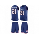 Men's Nike Buffalo Bills #21 Nickell Robey-Coleman Limited Royal Blue Tank Top Suit NFL Jersey