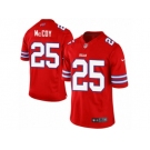 Men's Nike Buffalo Bills #25 LeSean McCoy Limited Red Rush NFL Jersey