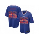 Men's Nike Buffalo Bills #25 LeSean McCoy Limited Royal Blue Strobe NFL Jersey