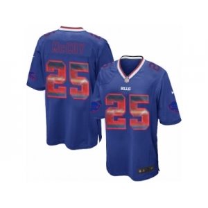 Men's Nike Buffalo Bills #25 LeSean McCoy Limited Royal Blue Strobe NFL Jersey