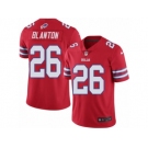 Men's Nike Buffalo Bills #26 Robert Blanton Limited Red Rush NFL Jersey