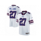 Men's Nike Buffalo Bills #27 Duke Williams Limited White NFL Jersey